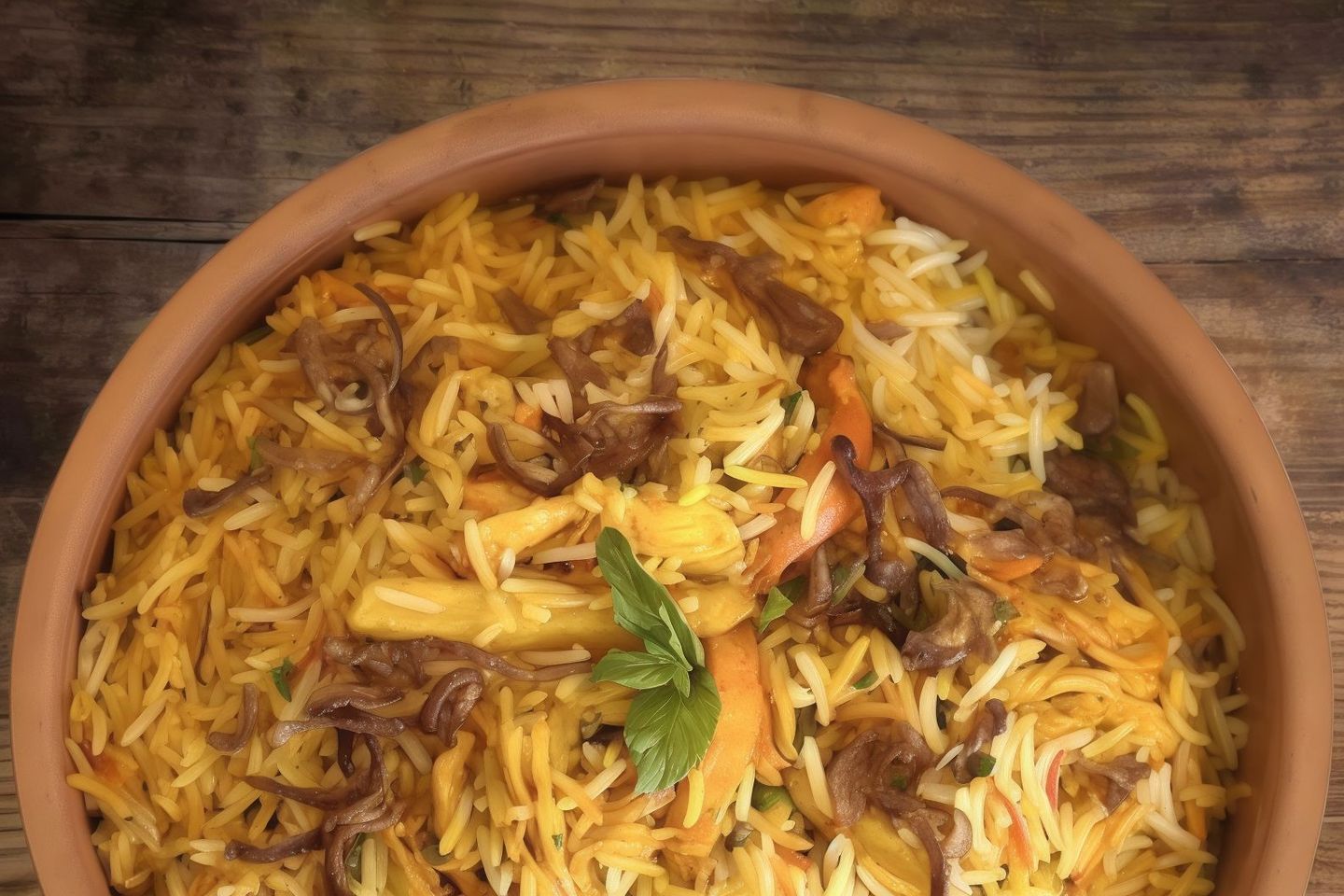 Butter Chicken Biryani