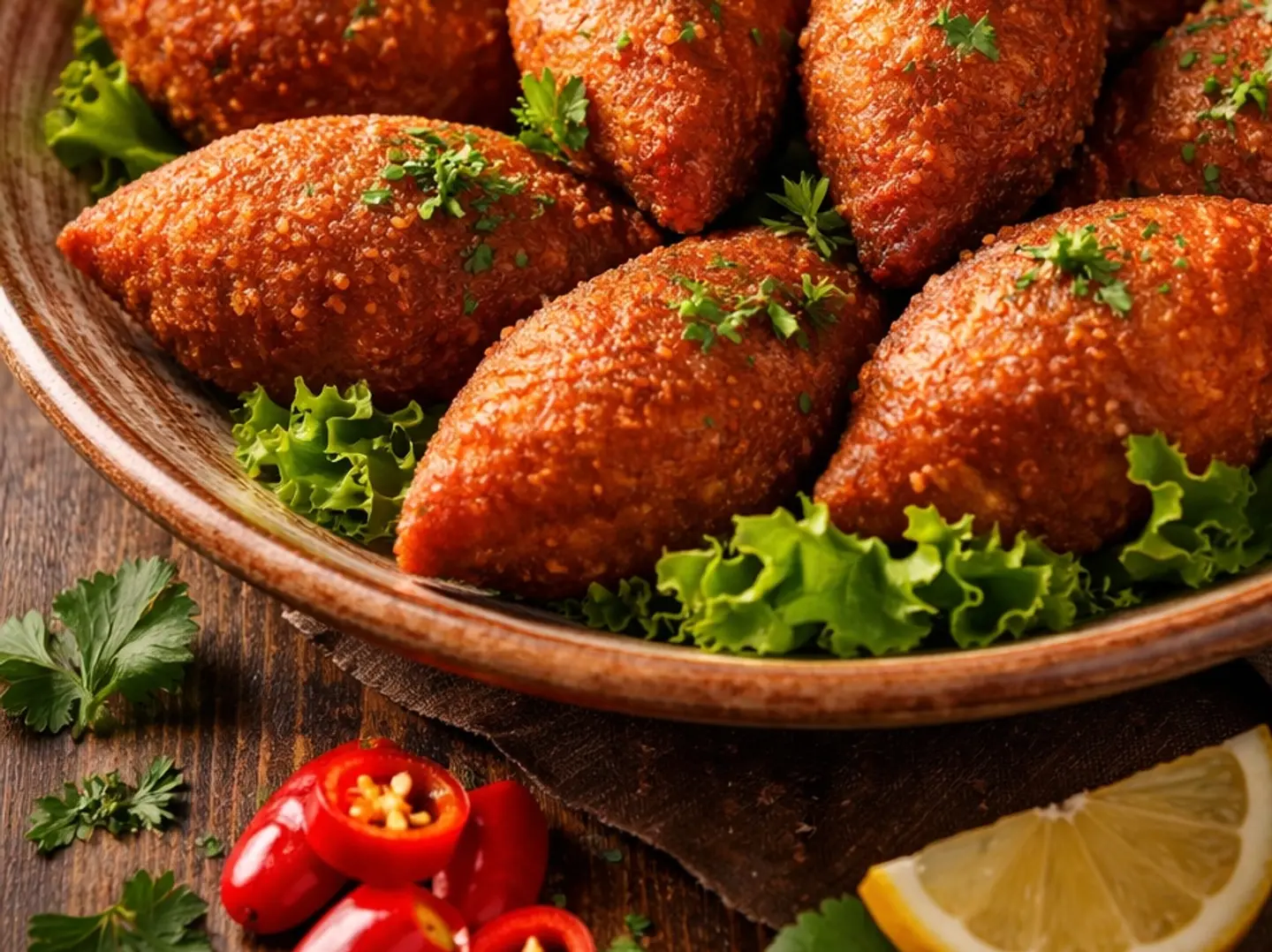 كبة شامية مقلية كيلو