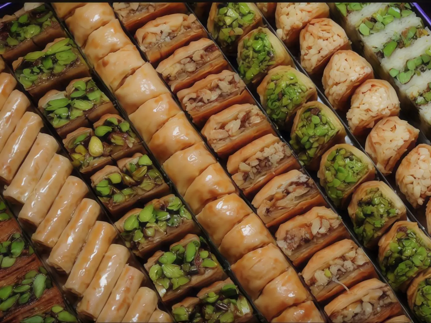 بقلاوة مشكل ربع كيلو