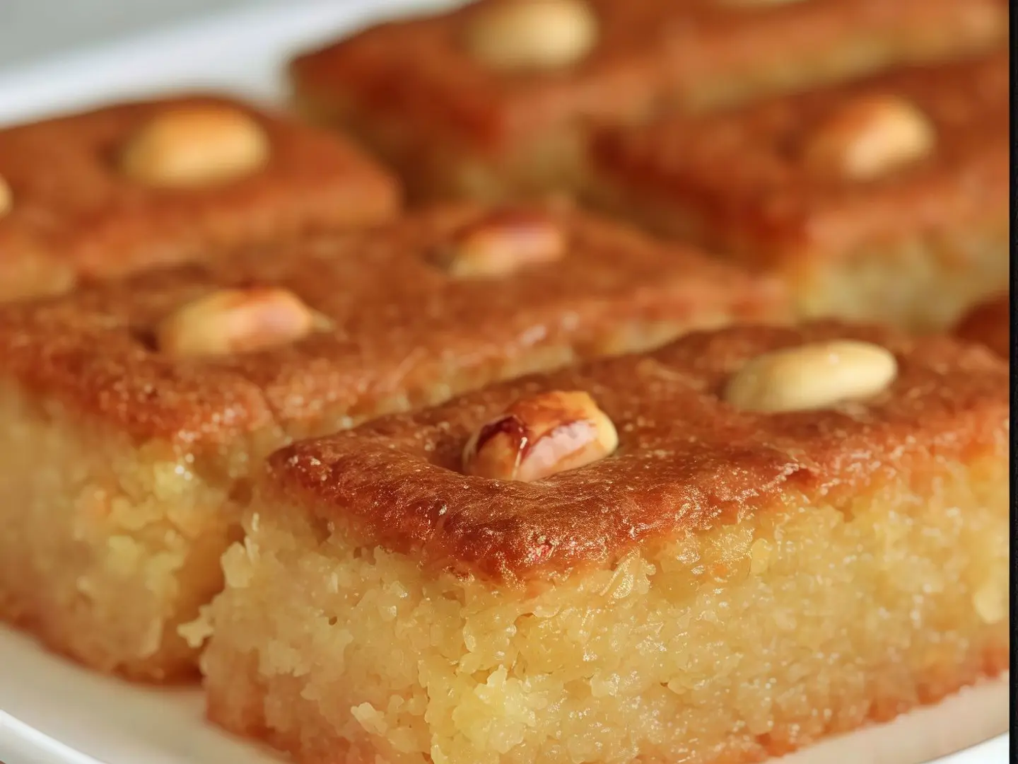 بسبوسة سادة ربع كيلو