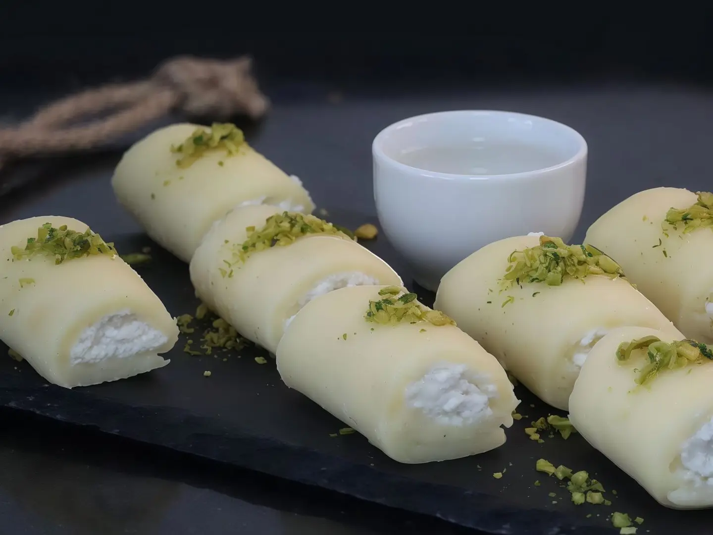 حلاوة بالجبن نص كيلو