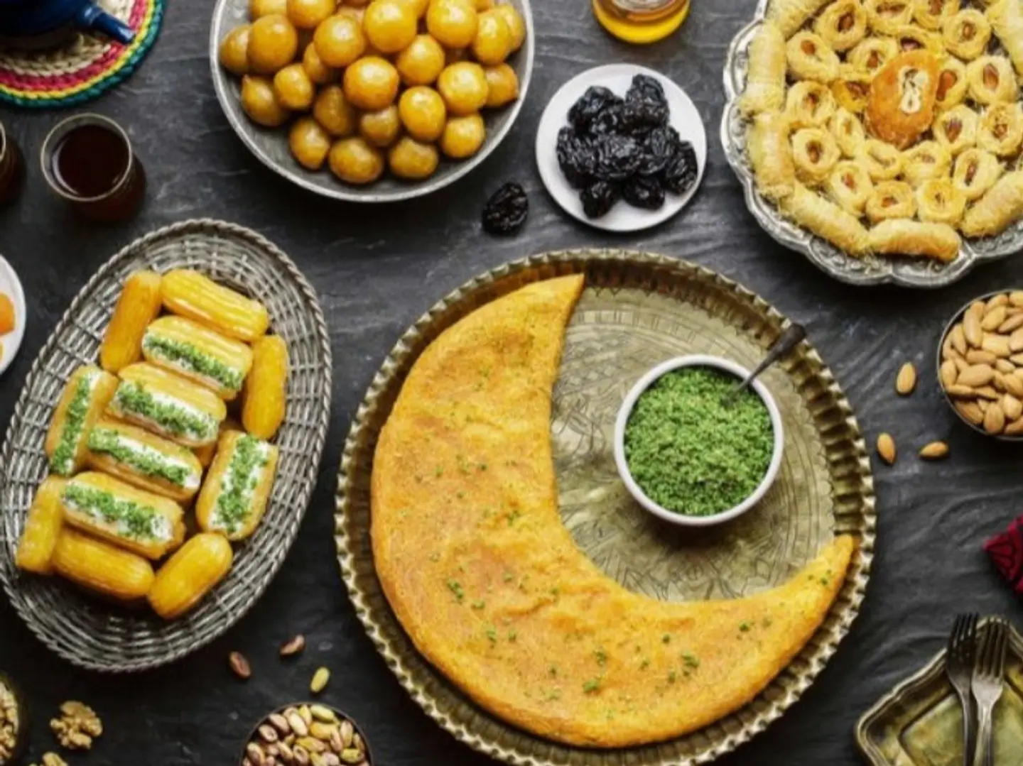 مشكل حلويات رمضان نص كيلو