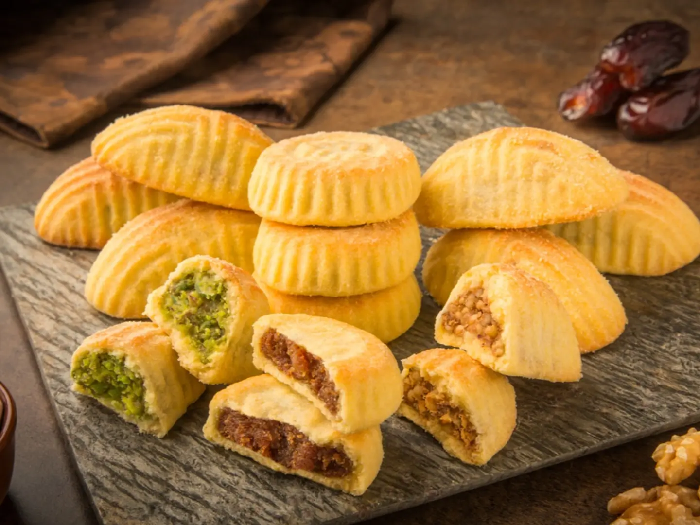 معمول جوز نص كيلو