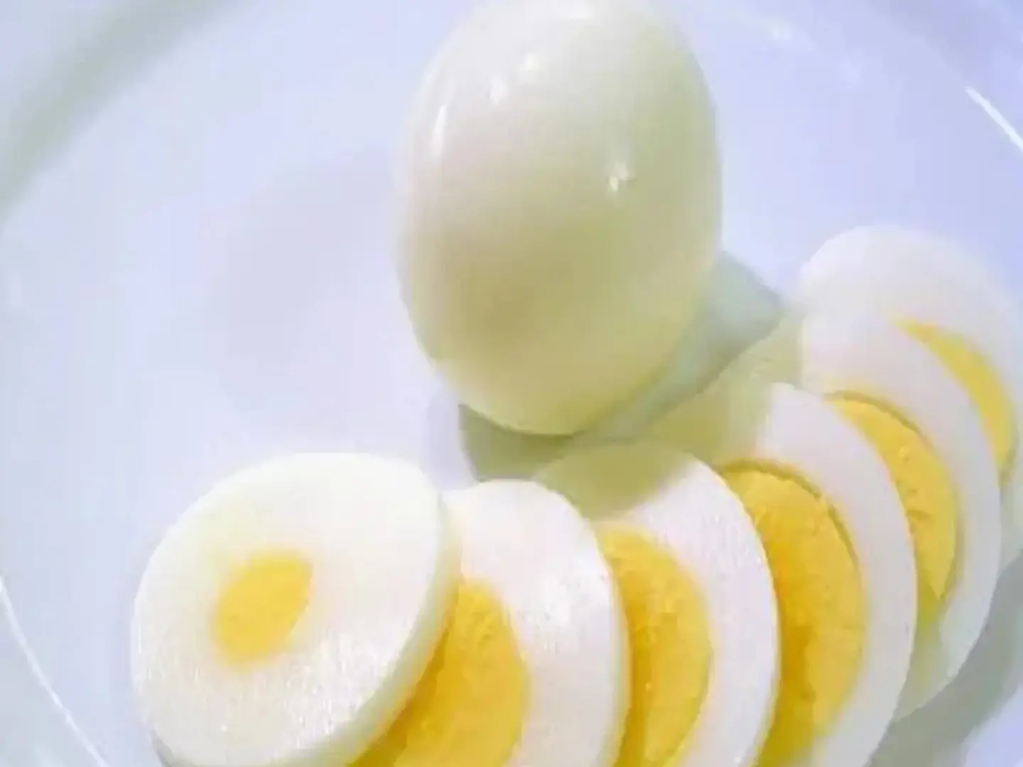 Plate Of Boiled Eggs