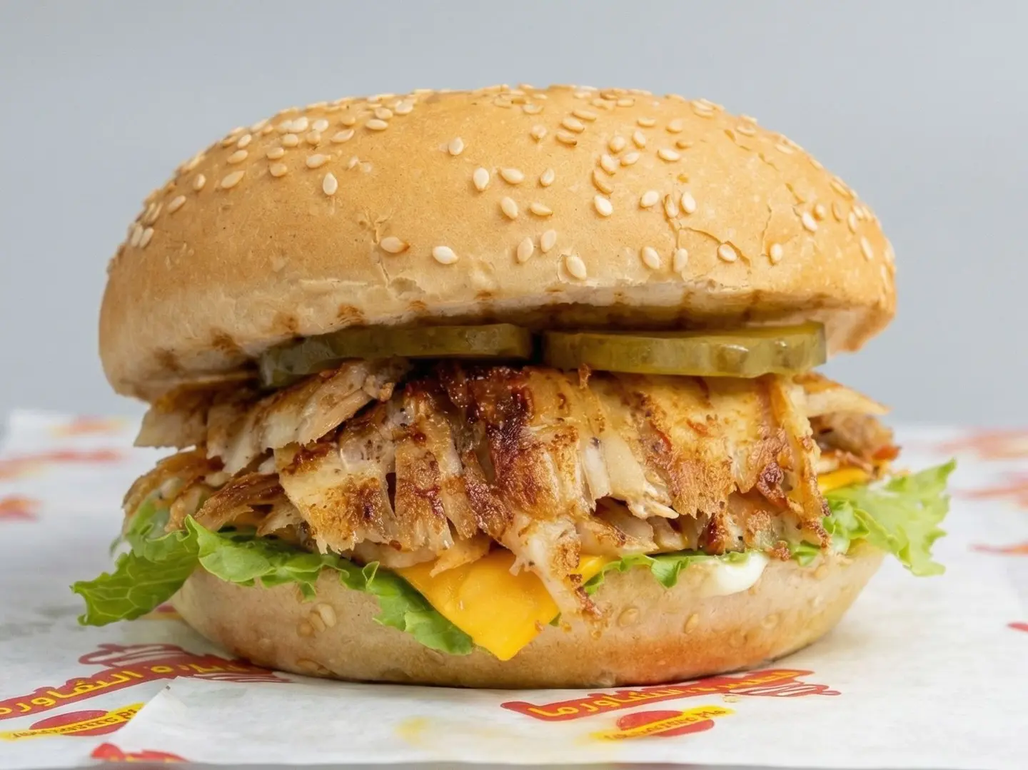 Shawarma Chicken Burger