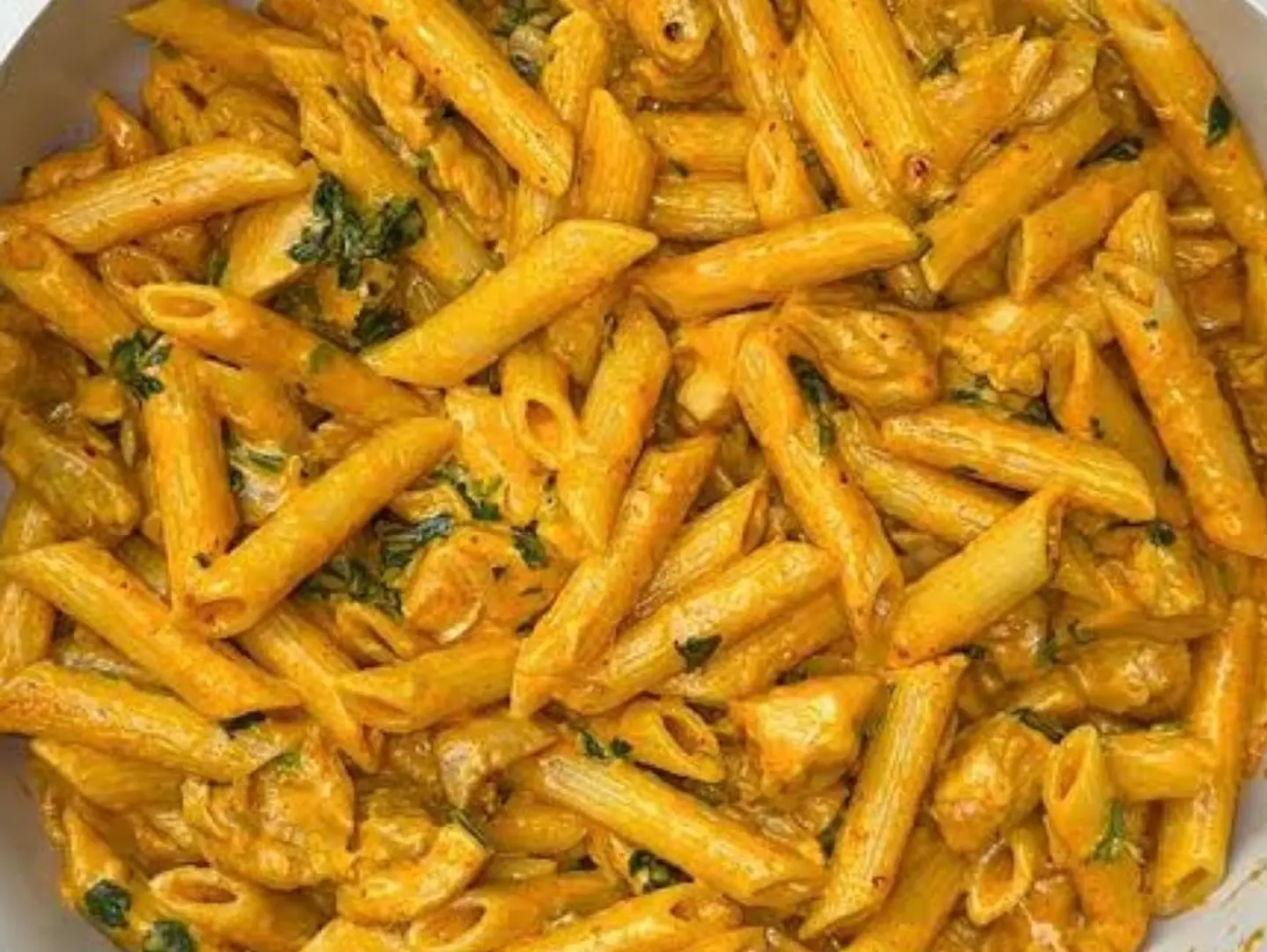 Butter Chicken Penne Pasta