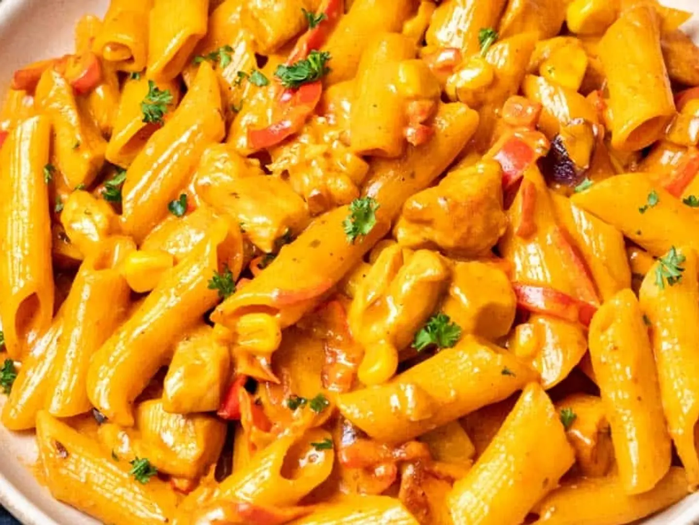 Tex Mex Chicken Penne Pasta