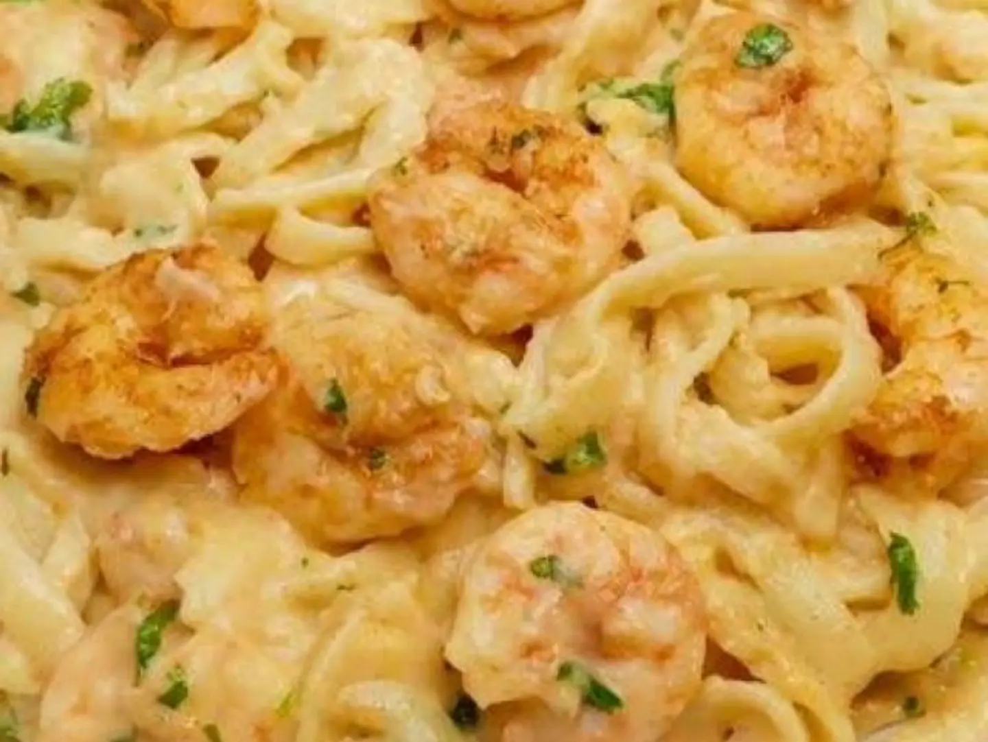 Prawns Fettuccine Pasta
