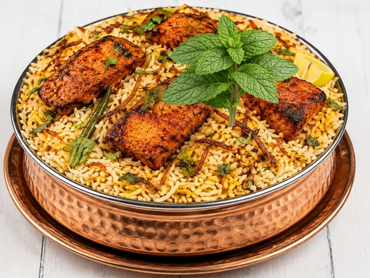 Fish Tandoor Biryani