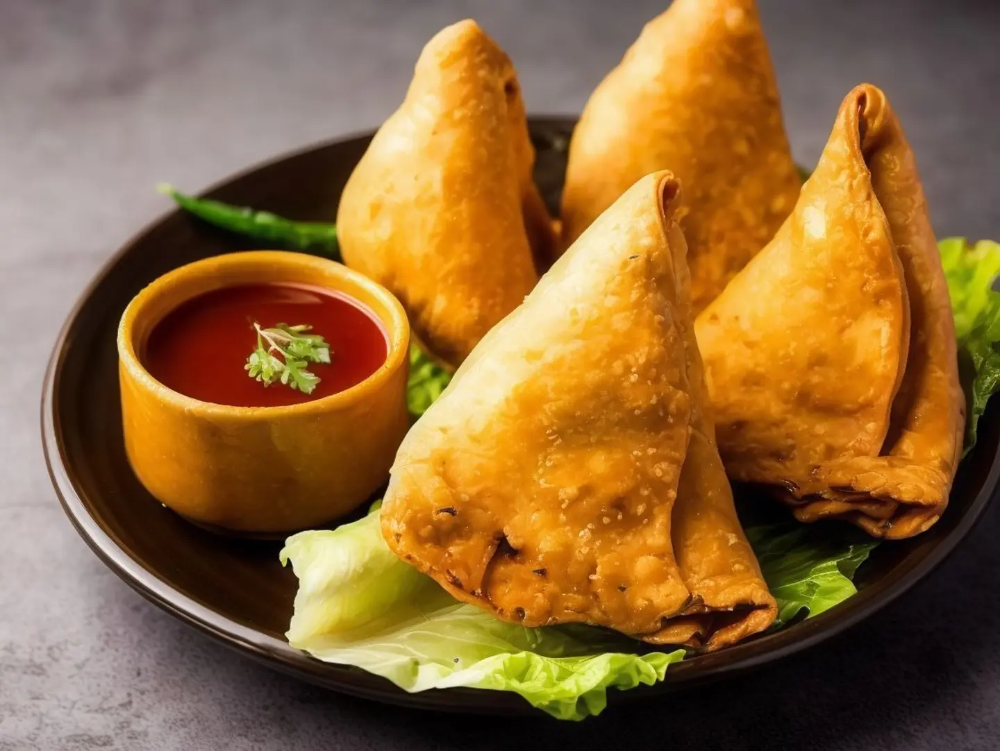 Chicken Samposa Samosa