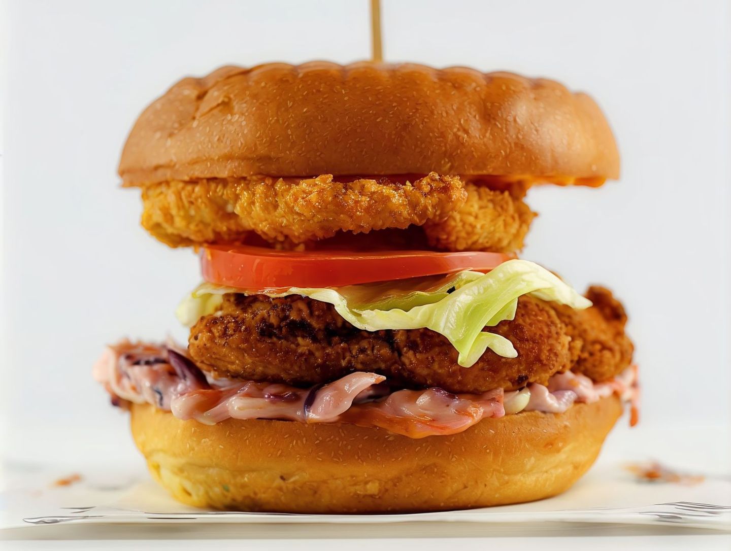 Mr Bun Chicken Burger