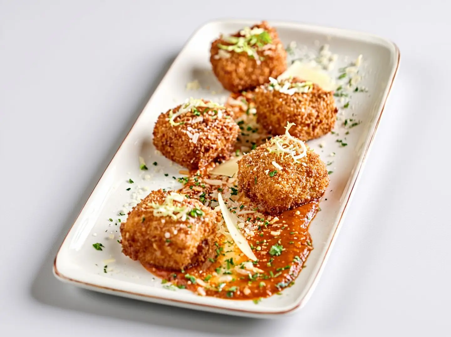 Crispy Fried Lasagna Bites