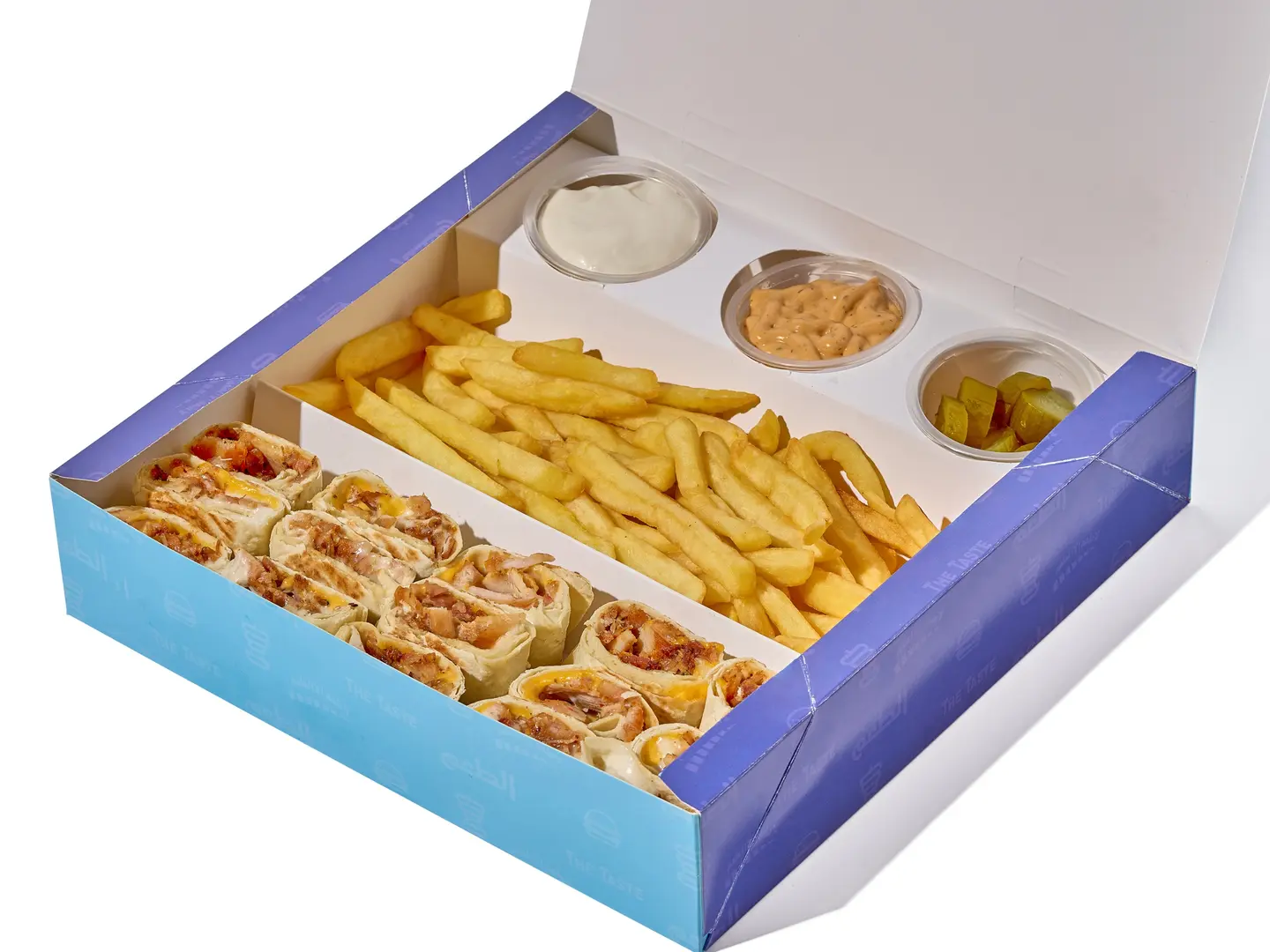 Triple Shawarma Plate