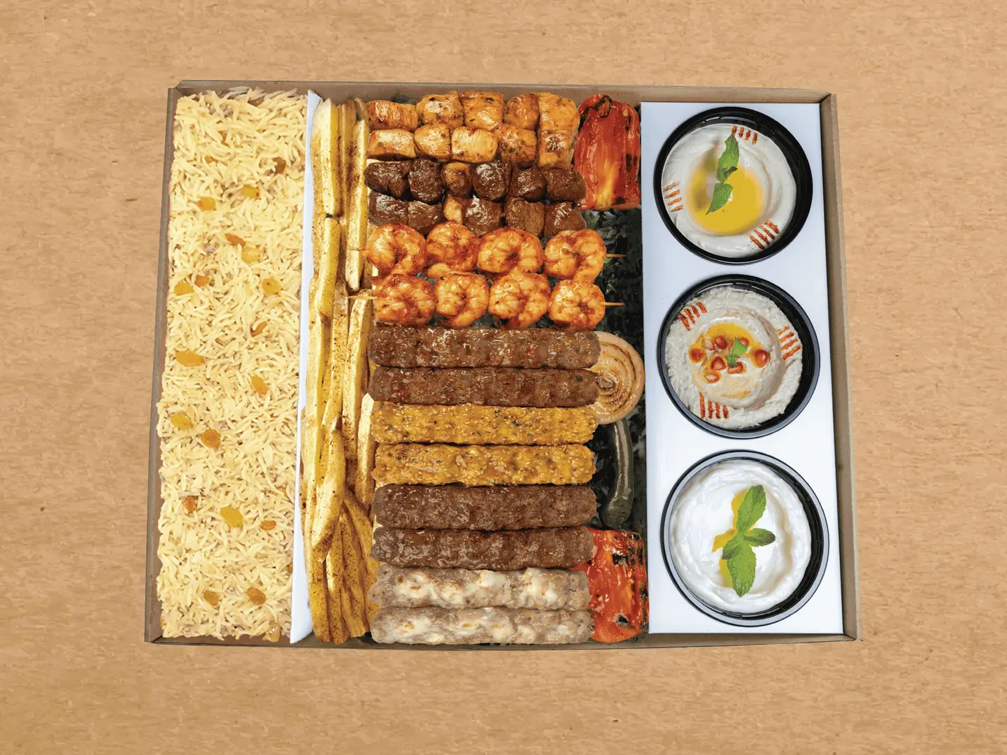 Kilo Karton Mix Grill