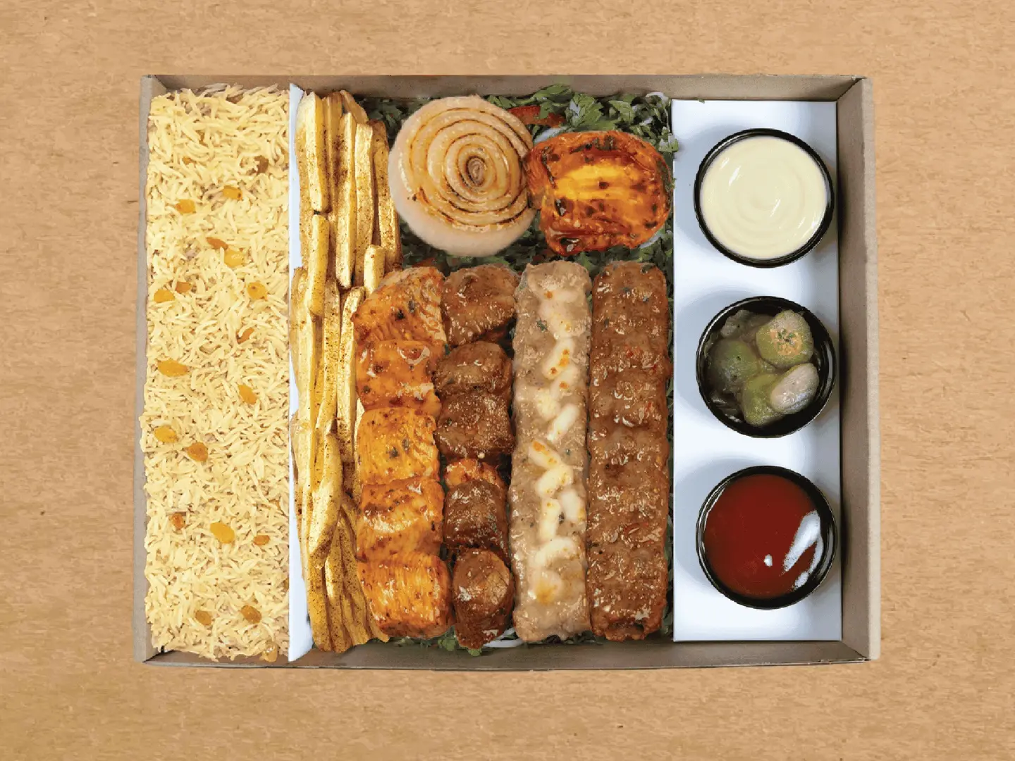 Quarter Kilo Karton Mix Grill