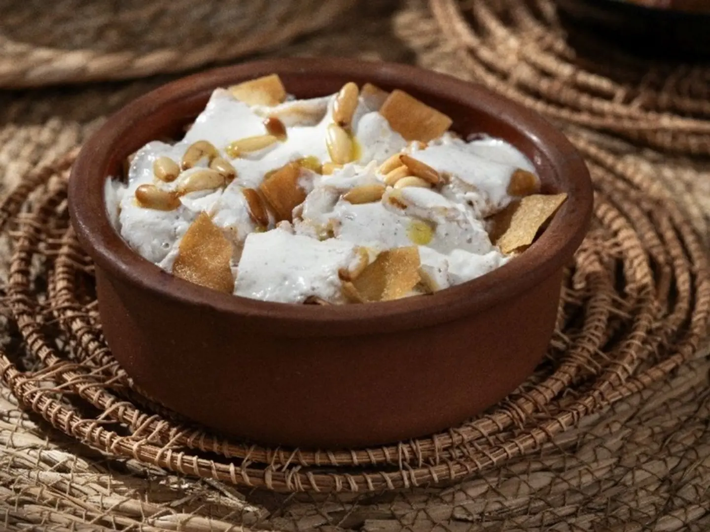 فتة باذنجان