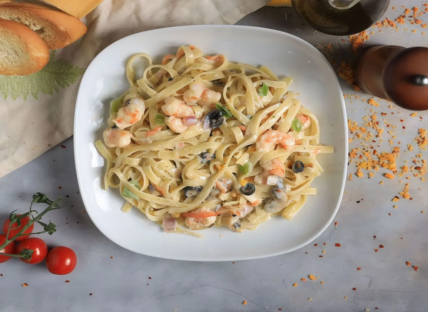 Mix Smoked Pasta