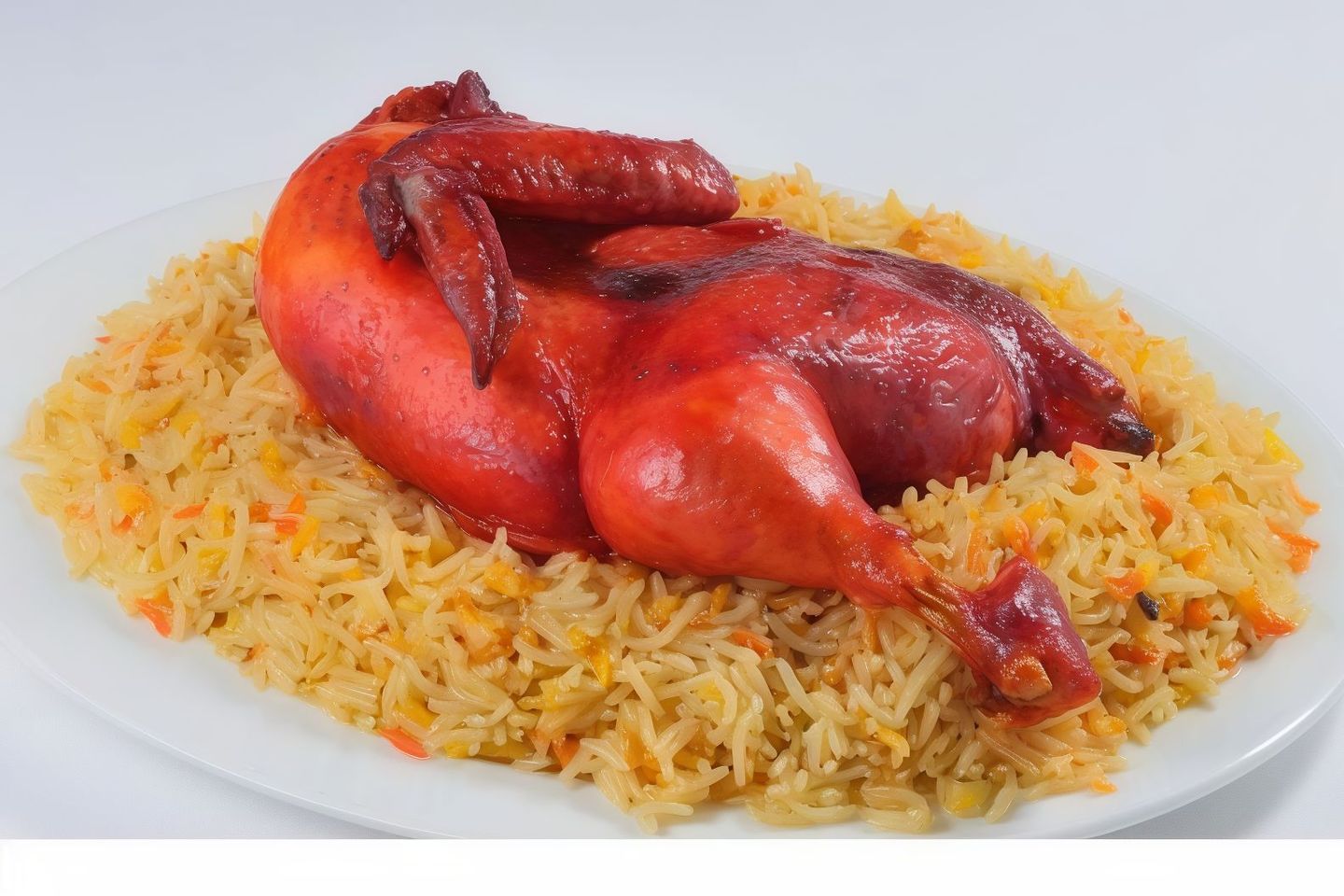 دجاج مندي نصف حبة