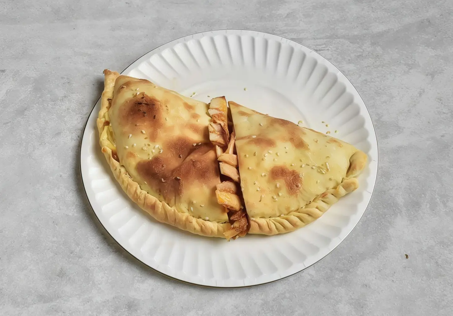 جبن سائل مع شاورما