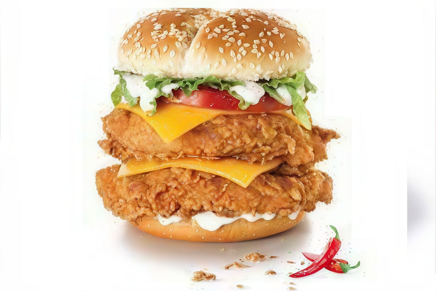 Burger Zinger (Double)