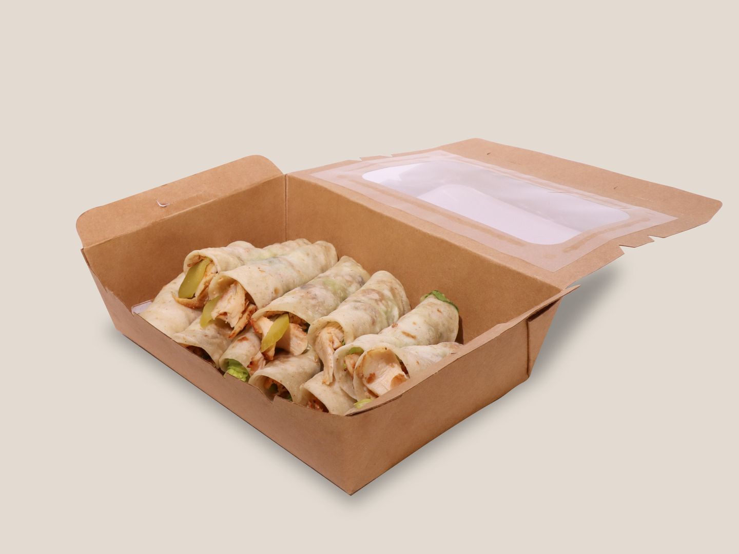 Mini Wrap Chicken Shawarma 12 Pcs