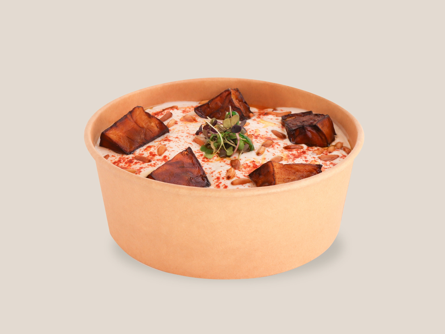Eggplant Fatteh