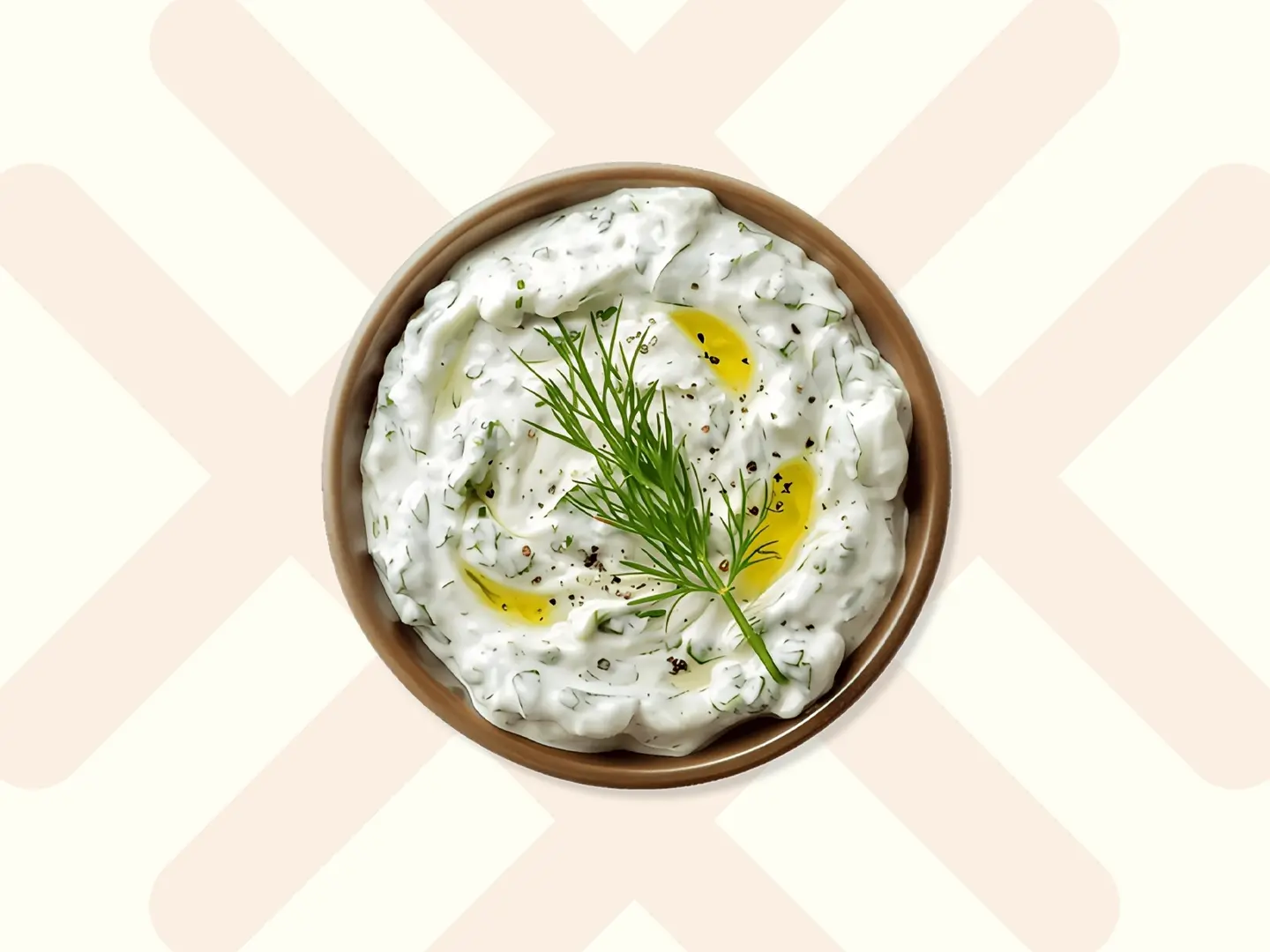 سلطة خيار زبادي