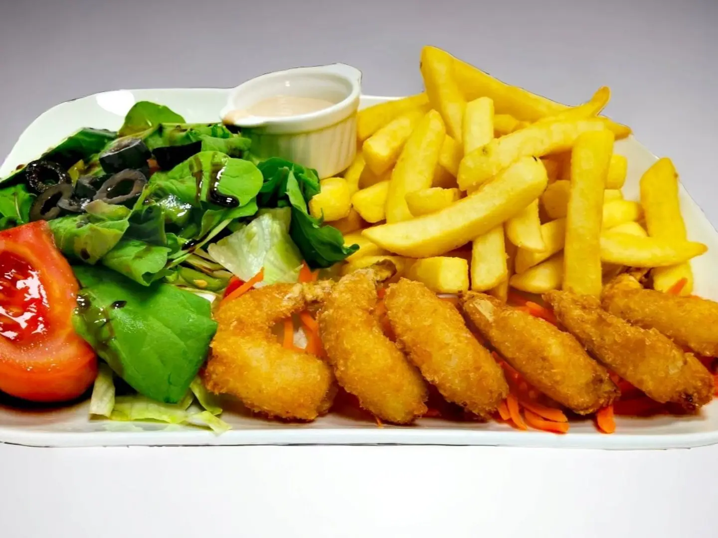 روبيان مقلي