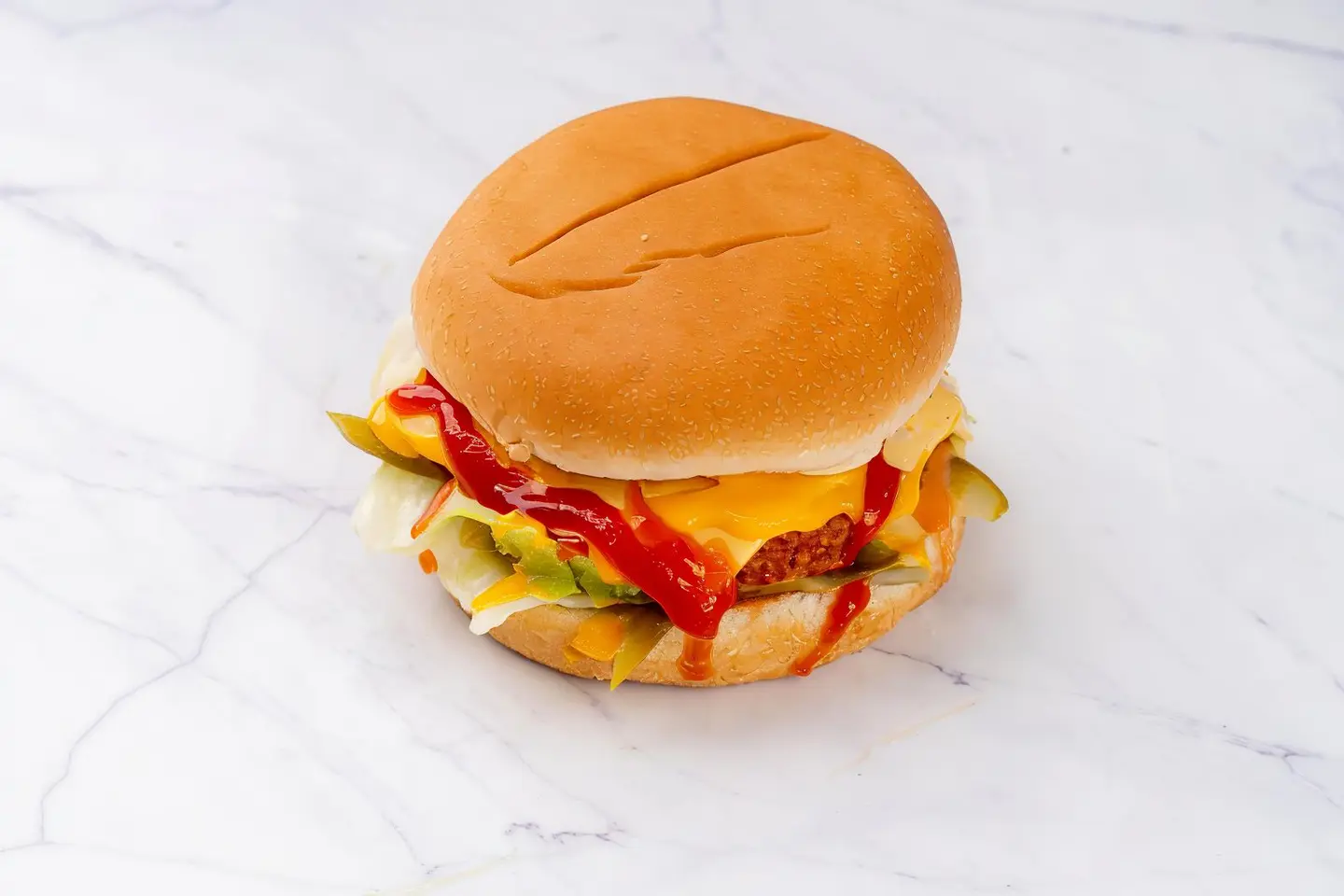 Single Chicken Burger