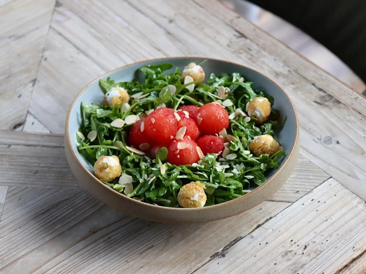 Goat Watermelon Salad