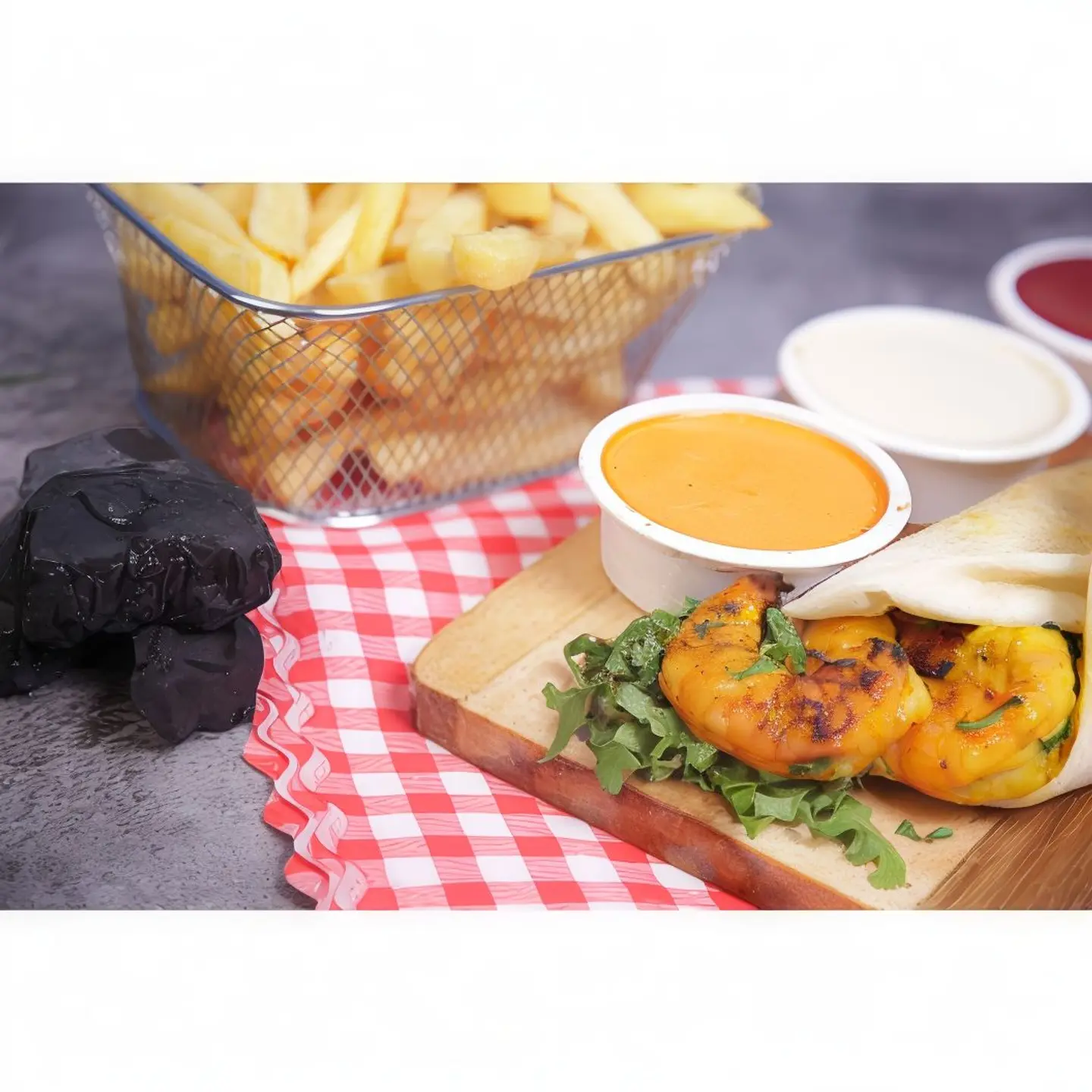 Jumbo Grilled Shrimp Sandwich