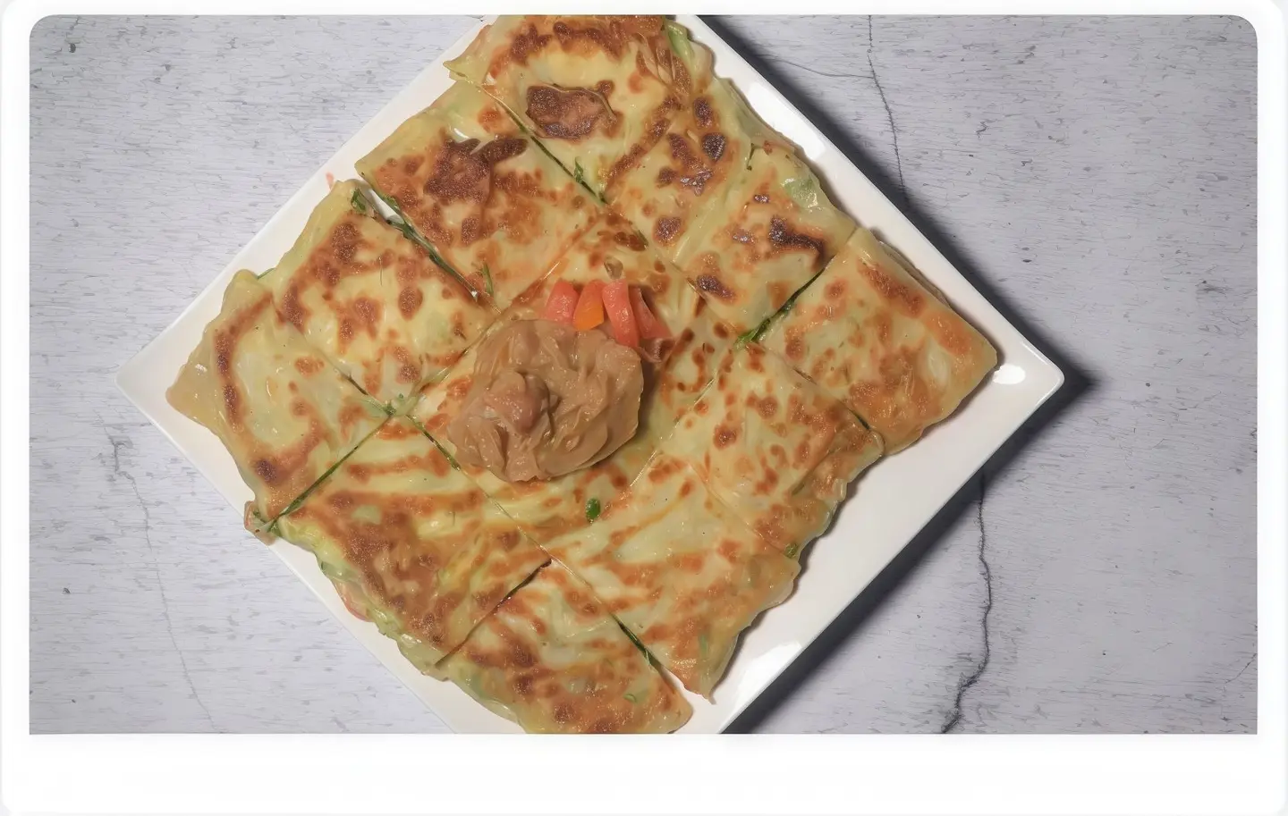 مطبق خضار بالفول