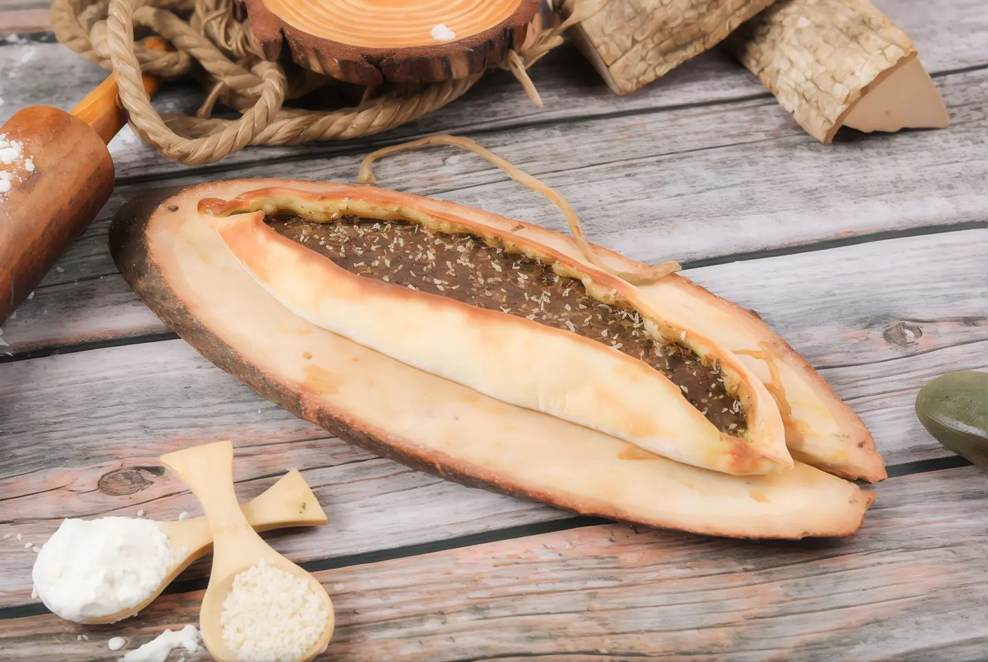 Labneh Pie With Thyme