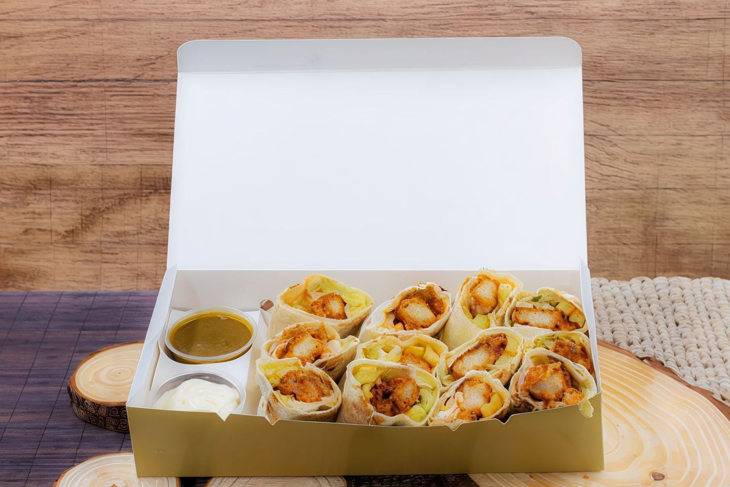 Crispy Chicken Sandwiches Box - 6 Sandwiches