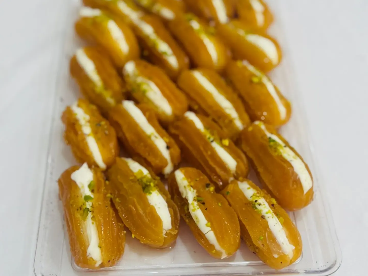 بلح شام بالقشطة