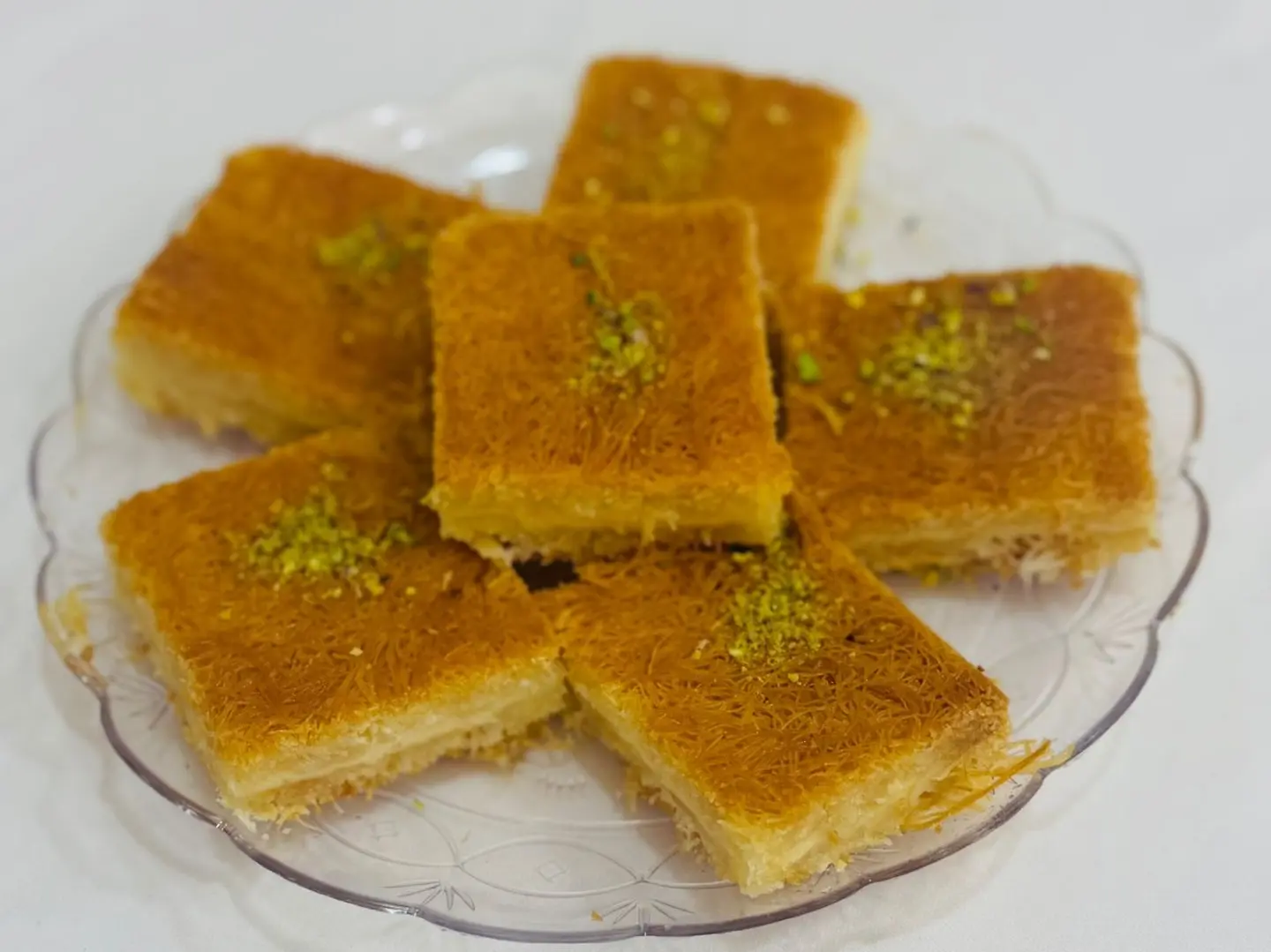 كنافة بالقشطة