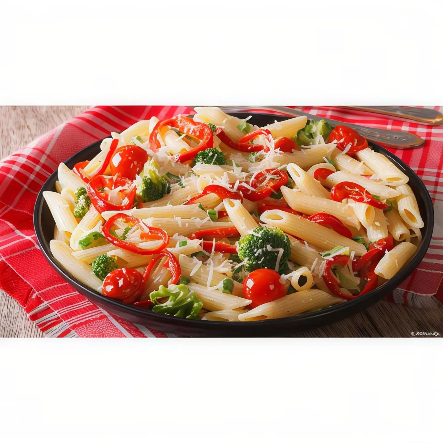 Vegetables Penne Pasta Milan  Way