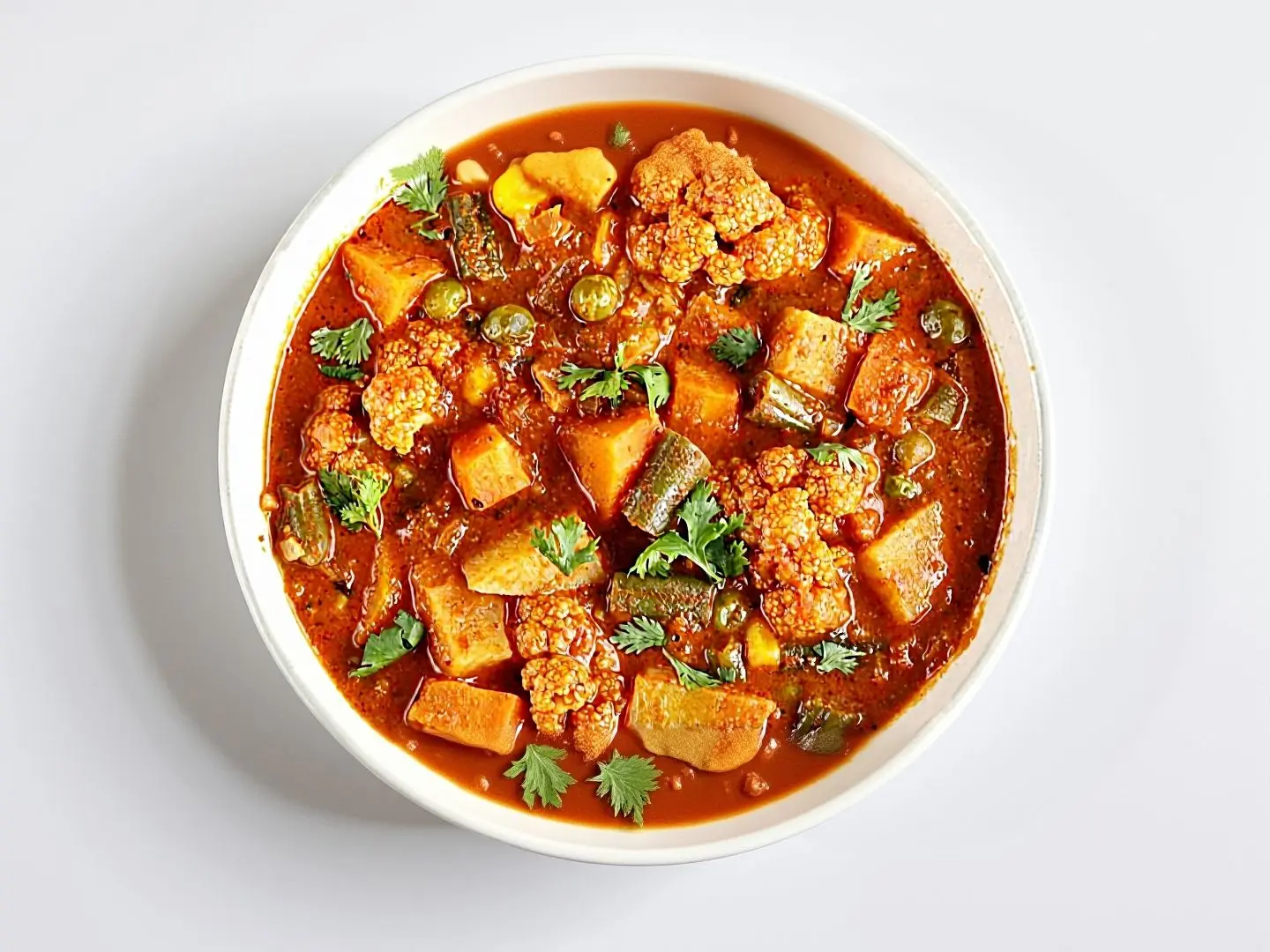 كاري خضار مشكل