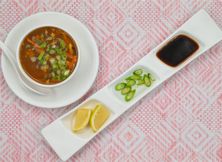 شوربة حارة وحامضة