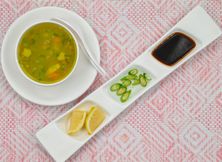 شوربة الكزبرة بالليمون