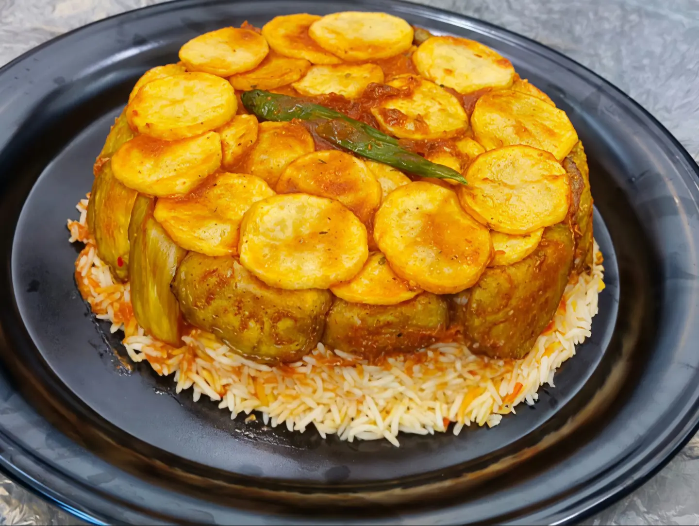 King Mackerel Maqluba