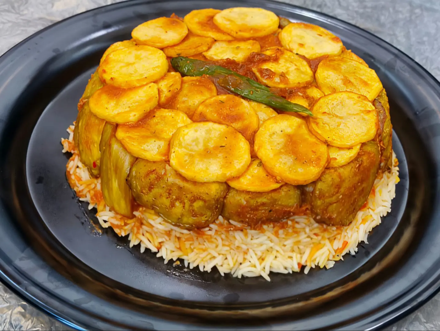 Shrimp Maqluba