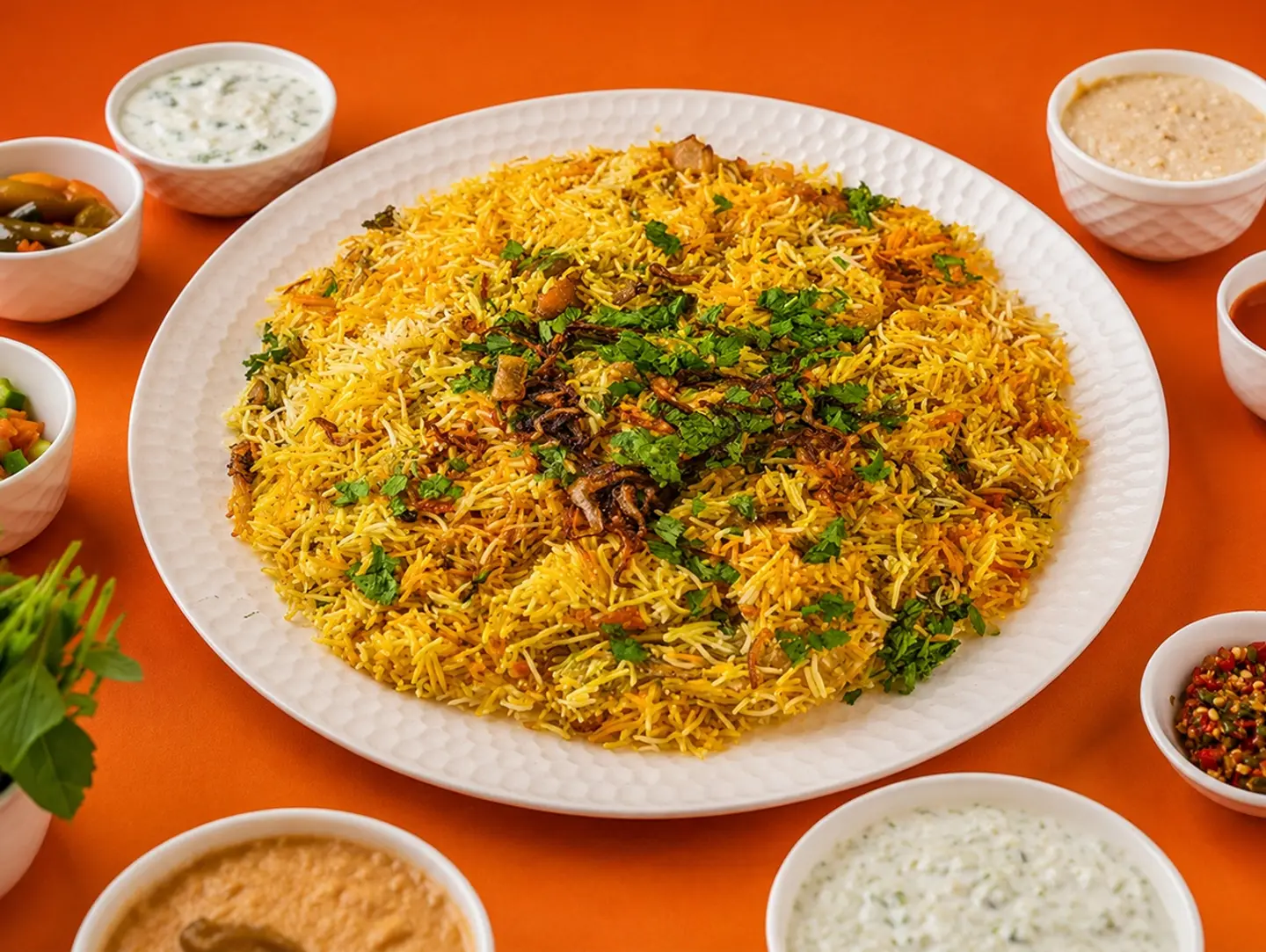 Half Chicken Biryani