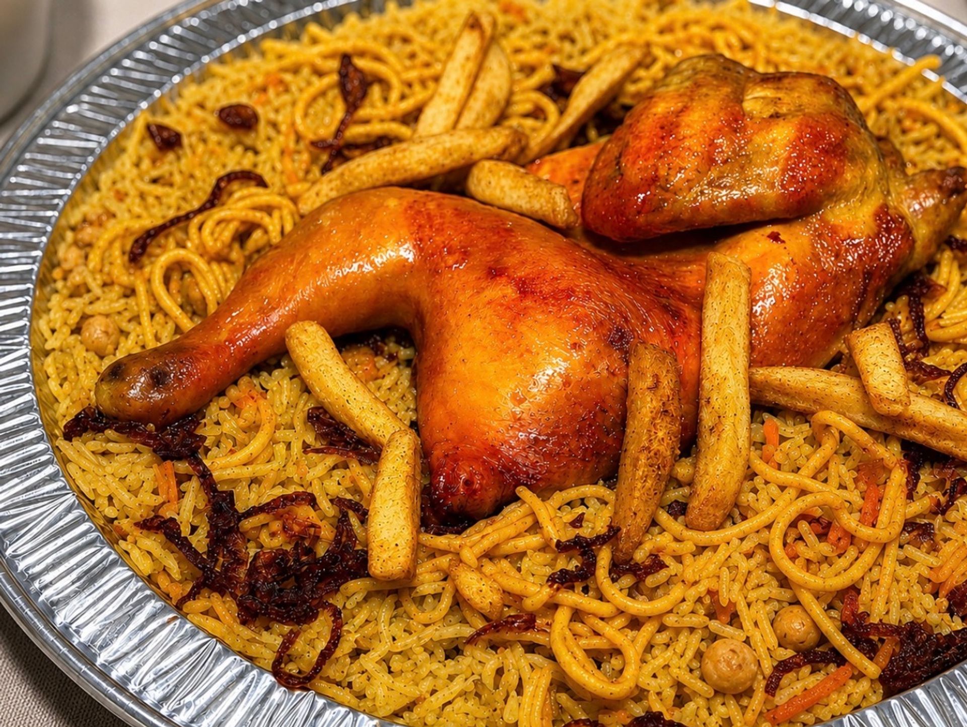 دجاج مندي - ربع حبة