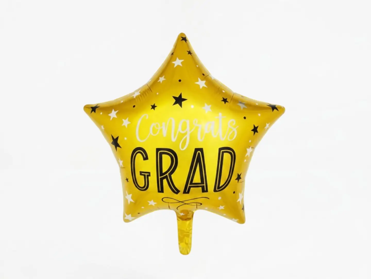 Gold Star Graduation Foil Balloon