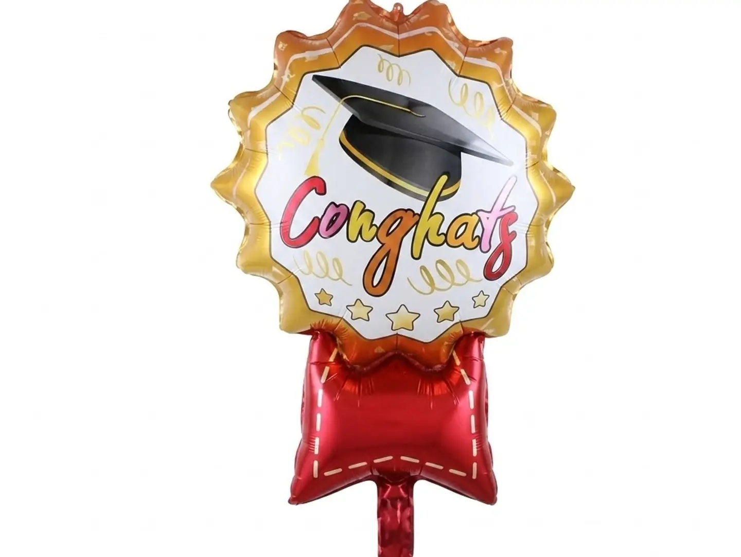 Red Graduation Foil Balloon