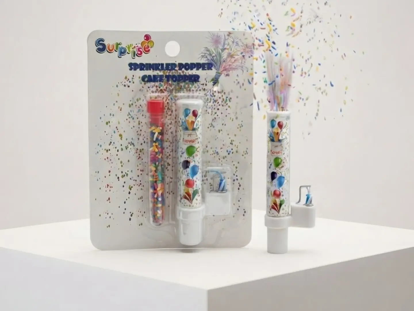 Musical Candy Flavored Fireworks Candle
