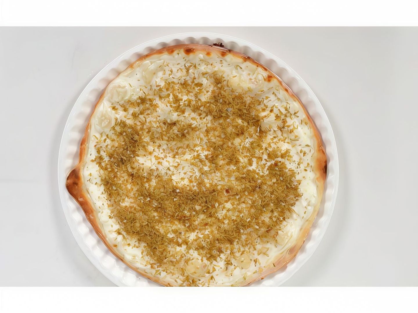 زعتر ولبنة