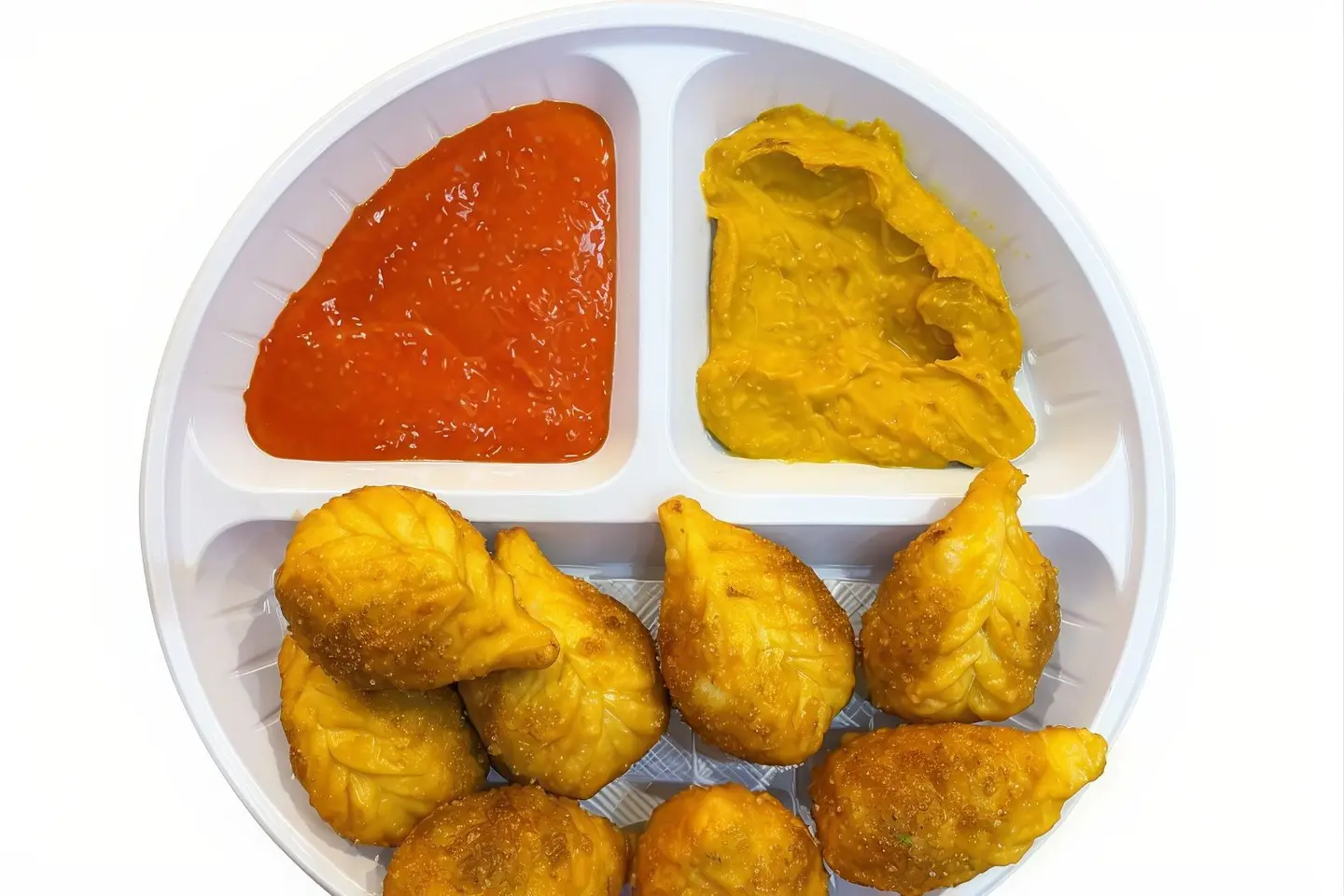 مومو مقلي بالدجاج