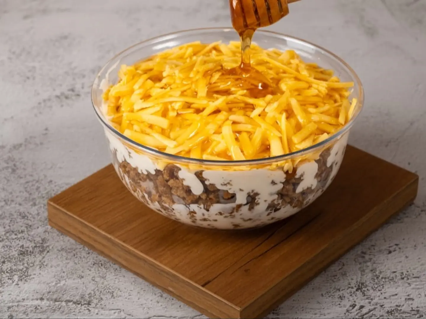 عريكة سادة عسل جبن دخن